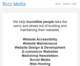 Bozzmedia.com(Bozz Media) Screenshot
