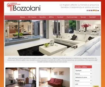 Bozzolani.it(Bozzolani Agenzia Immobiliare a Ferrara) Screenshot