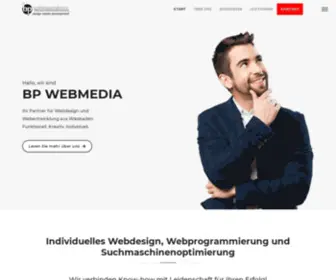 BP-Webmedia.de(REDAXO-Programmierer, REDAXO-Entwickler, Webprogrammierung, Frontend-Entwicklung) Screenshot