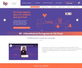 BP.org.br(A Beneficência Portuguesa de São Paulo) Screenshot