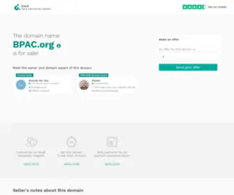 Bpac.org(Black Progressive Action Coalition) Screenshot