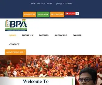 Bpaedu.com(Brilliance Professional Academy) Screenshot