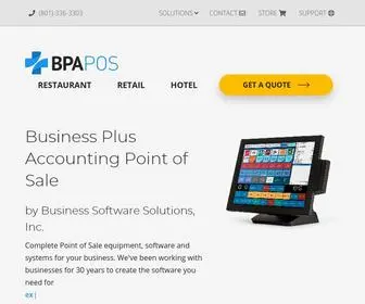 Bpapos.com(Business Software Solutions Inc) Screenshot