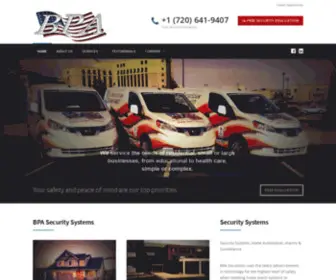 Bpasecurities.com(Security Systems) Screenshot