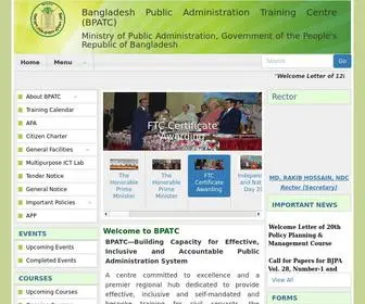 Bpatc.org.bd(Home_BPATC) Screenshot