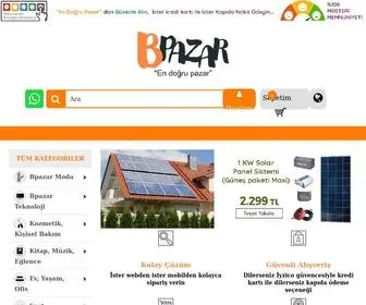 Bpazar.com(Online Alışveriş Sitesi) Screenshot