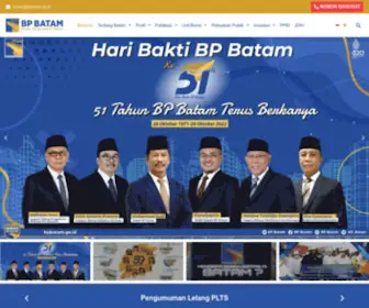 Bpbatam.go.id(BP Batam) Screenshot