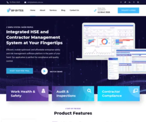 BPBytes.com.au(Enterprise Software Development Company) Screenshot