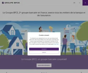 Bpce.fr(Bpce) Screenshot