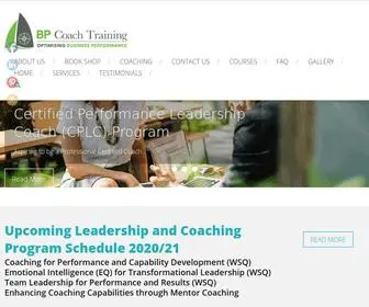 Bpcoachtrain.com(Coaching CERTIFICATION) Screenshot