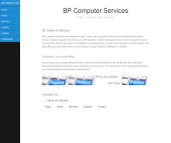 Bpcomp.com(A layout example with a side menu) Screenshot