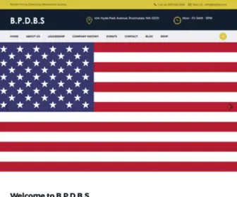 BPDBS.com(Boston Police Detectives Benevolent Society) Screenshot