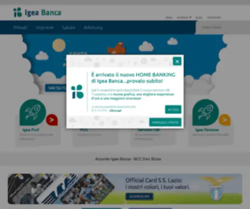 Bpetna.it(Banca Popolare dell'Etna) Screenshot