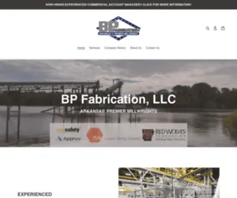 Bpfab.us(BP Fabrication Arkansas' Premier ISN AG Millwrights) Screenshot