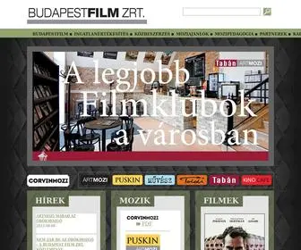 Bpfilm.hu(Budapest Film Zrt) Screenshot