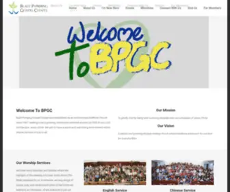 Bpgospel.org.sg(Church Website) Screenshot