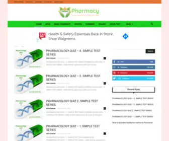 Bpharmanote.com(B Pharma Pharmacy Notes & Pharmacy Quiz) Screenshot