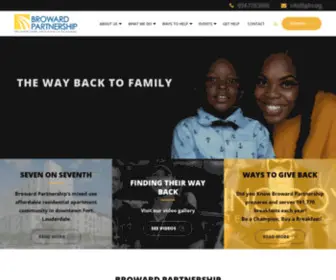 Bphi.org(Broward Partnership) Screenshot