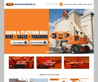 Bphire.ie(Boom & Platform Hire) Screenshot