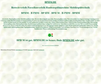 BPHM.de(Spülmobil) Screenshot