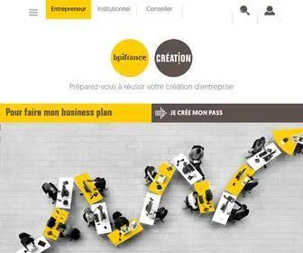 Bpifrance-Creation.fr(Retrouvez) Screenshot