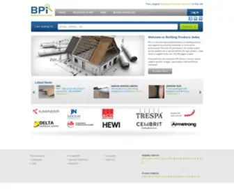 Bpindex.co.uk(Building Products Index) Screenshot