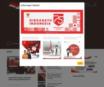 Bpip.go.id(Badan Pembinaan Ideologi Pancasila (BPIP)) Screenshot