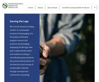 BpiWorld.org(Biodegradable Products Institute) Screenshot