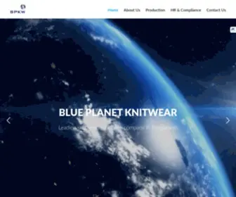 BPKW.net(Blue Planet Knitwear Ltd) Screenshot