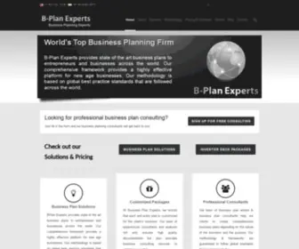 Bplanexperts.com(Business Plan Experts) Screenshot