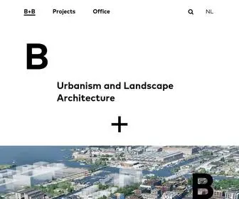 Bplusb.nl(Urbanism and Landscape Architecture) Screenshot