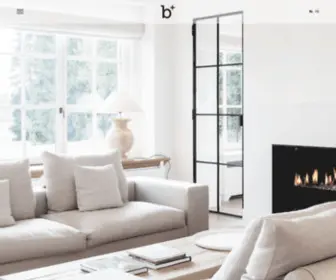 Bplusvillas.be(Exclusieve villabouw en renovatie) Screenshot