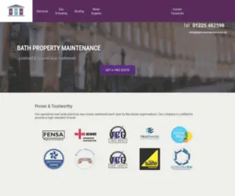 BPM-Maintenance.co.uk(Property Maintenance in Bath) Screenshot