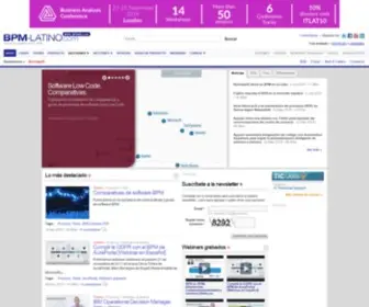 BPM-Spain.com(Portal en español sobre Business Process Management) Screenshot