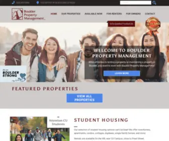 BPmco.com(Find Your Next Place With Boulder Property Management) Screenshot