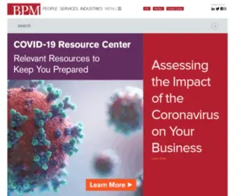 BPMcpa.com(BPM Accounting and Consulting Firm) Screenshot