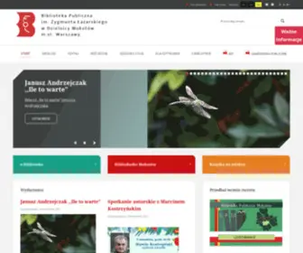 Bpmok.waw.pl(Biblioteka Publiczna m) Screenshot