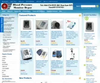 Bpmonitordepot.com(Blood Pressure Monitor Depot) Screenshot