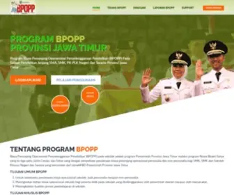 Bpopp.id(Biaya Penunjang Operasional Penyelenggaraan Pendidikan Provinsi Jawa Timur) Screenshot