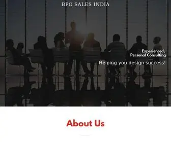 Bposalesindia.com(BPO Sales India) Screenshot