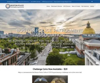 Bppa.org(Boston Police Patrolmen&#039;s Association) Screenshot