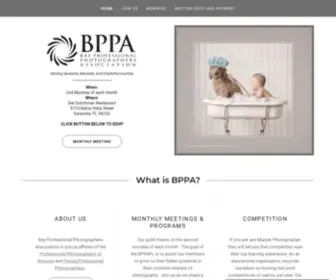 Bppafl.com(Bay Professional Photographers Association) Screenshot