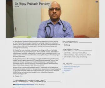 Bppandey.com(Bijay Prakash Pandey) Screenshot