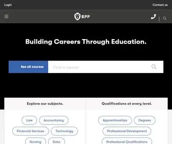 BPP.com(Professional Education And BPP University) Screenshot