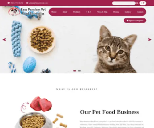 Bppetsfood.com(Bppetsfood) Screenshot