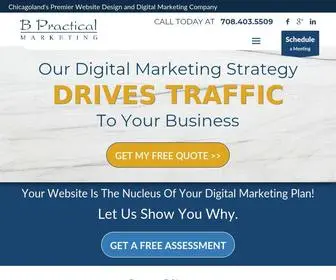 Bpracticalmarketing.com(Web Design & Website Design Orland Park IL) Screenshot