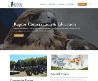 Bpraptorcenter.org(Blackland Prairie Raptor Center) Screenshot