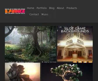 Bprince.com(Digital Art by Brian Prince) Screenshot