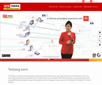 Bprindra.com(BPR Indra Candra) Screenshot