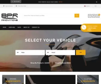 Bprinnovations.com(Quality auto parts for your car with fast delivery) Screenshot